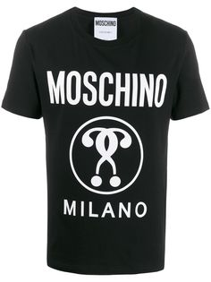Moschino футболка с логотипом