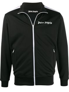Palm Angels спортивная куртка с контрастными полосками