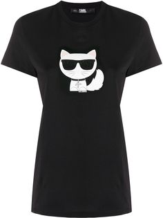 Karl Lagerfeld футболка Ikonik Choupette