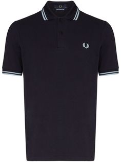 Fred Perry рубашка-поло Twin с логотипом