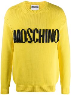 Moschino джемпер с логотипом