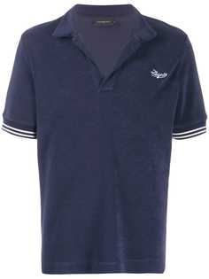 Ermenegildo Zegna рубашка-поло с вышитым логотипом