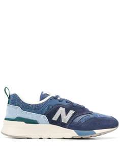 New Balance кроссовки с нашивкой-логотипом