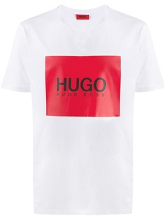 Hugo Hugo Boss футболка с контрастным логотипом