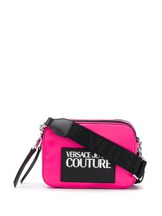 Versace Jeans Couture contrast logo shoulder bag