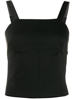Calvin Klein Jeans креповый топ без рукавов