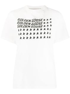 Golden Goose футболка с логотипом