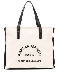 Karl Lagerfeld пляжная сумка K/Rue Lagerfeld