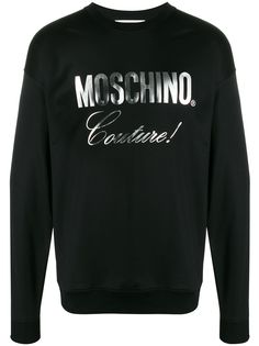 Moschino толстовка с логотипом