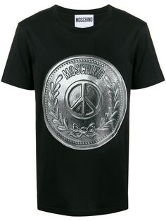 Moschino футболка с логотипом