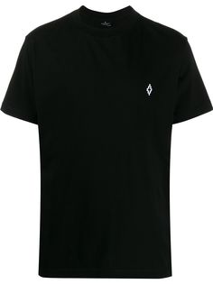 Marcelo Burlon County Of Milan футболка с вышитым логотипом