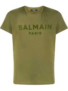 Balmain футболка с логотипом