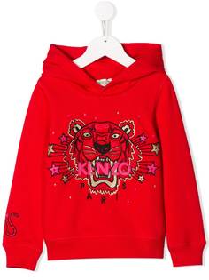 Kenzo Kids худи с вышивкой Tiger