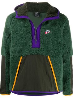 Nike худи Sherpa на молнии