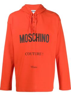 Moschino худи с логотипом