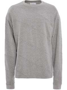 JW Anderson long sleeve diagina panelled T-shirt