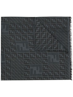 Fendi monogram squares scarf