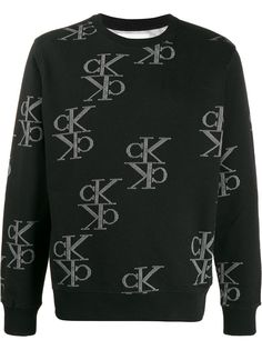 Calvin Klein Jeans толстовка с монограммой