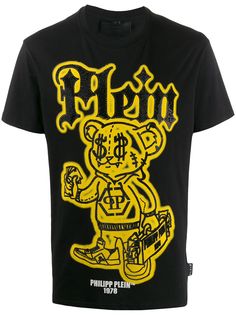 Philipp Plein декорированная футболка