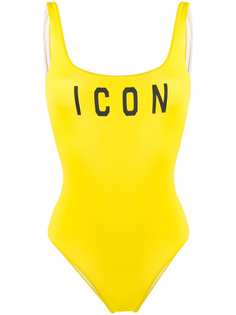Dsquared2 Icon print swimsuit