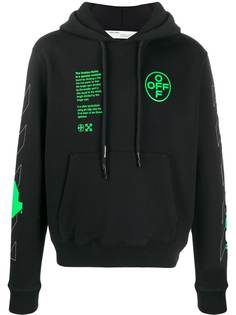 Off-White Arch Shapes print hoodie