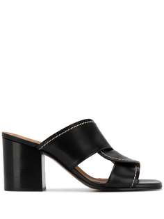 Chloé 80mm stitch-detail mules