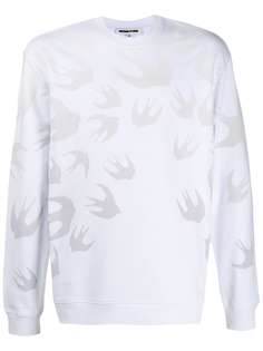McQ Alexander McQueen толстовка с принтом Swallow
