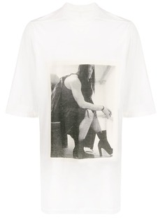 Rick Owens DRKSHDW Jumbo Big Rick-print T-shirt