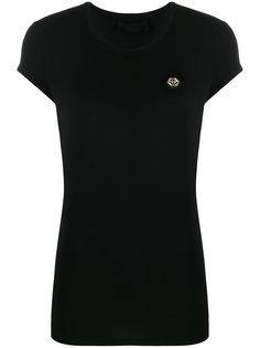 Philipp Plein футболка с нашивкой-логотипом