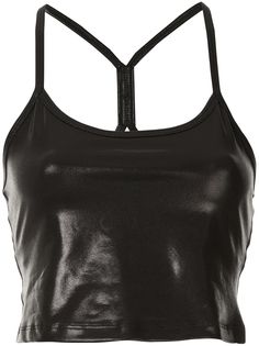 Beyond Yoga Pearlized Slim Racerback Cropped Tank
