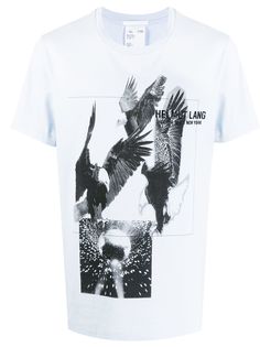 Helmut Lang футболка Three Eagles свободного кроя