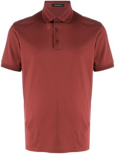 Ermenegildo Zegna рубашка-поло с короткими рукавами