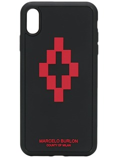 Marcelo Burlon County Of Milan чехол для iPhone XS Max с логотипом
