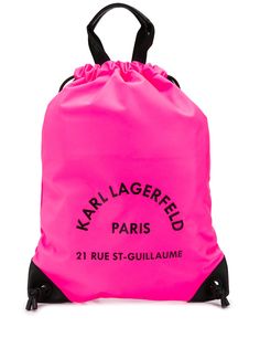 Karl Lagerfeld рюкзак Rue St Guillaume на шнурке