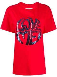 Alberta Ferretti Love Me embellished T-shirt