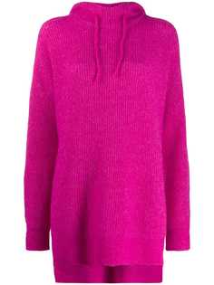 GANNI oversized knitted hoodie