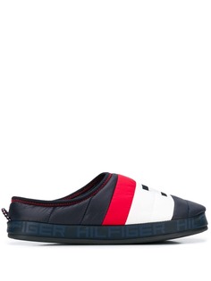 Tommy Hilfiger шлепанцы в стиле колор-блок