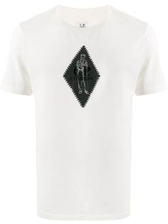 CP Company футболка с принтом