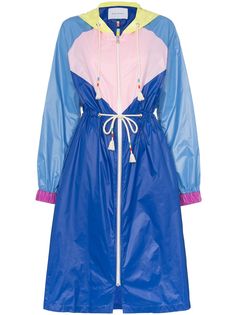 Mira Mikati пальто с капюшоном и панельным дизайном