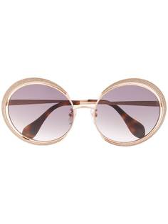 Blumarine oversized frame sunglasses