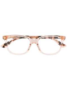McQ Alexander McQueen очки в квадратной оправе черепаховой расцветки
