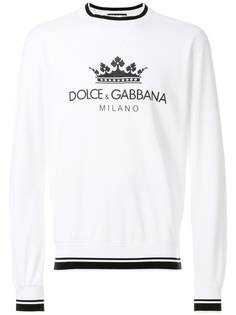 Dolce & Gabbana толстовка с логотипом