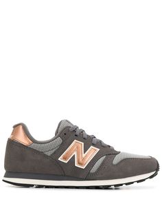 New Balance кроссовки с нашивкой-логотипом и вставками