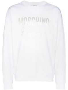 Moschino толстовка с логотипом