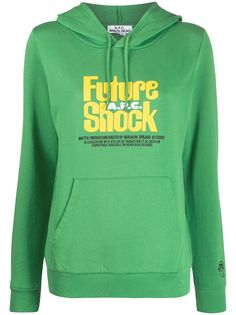 A.P.C. худи с принтом Future Shock