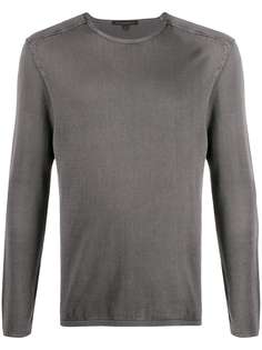 John Varvatos elbow patch top