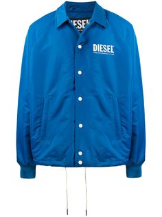Diesel куртка с вышитым логотипом