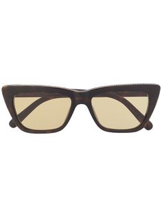 Stella McCartney Eyewear солнцезащитные очки с цепочкой