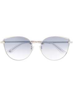 McQ Alexander McQueen солнцезащитные очки в круглой оправе