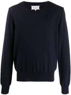 Maison Margiela джемпер с круглым вырезом